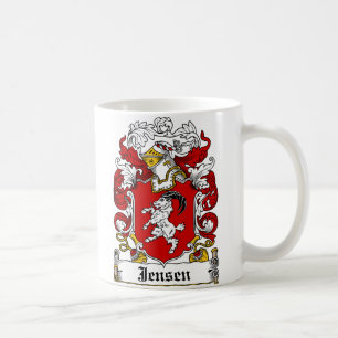 Jensen Family Crest Coffee Mug