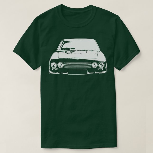 Jensen Interceptor 1960s British classic monoblock T-Shirt (Design Front)