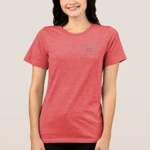 jenX Tunes Merch Women's T-Shirt Tri-Blend Shirt
