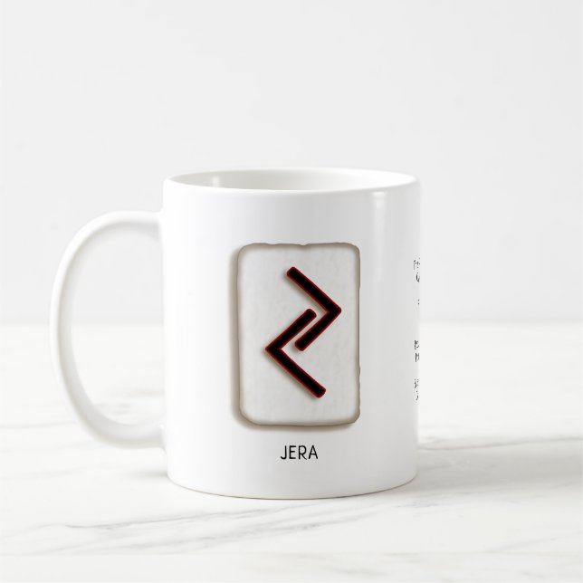 Jera RuneStone Mug (Left)