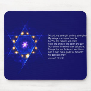 Jeremiah 16 mouse pad