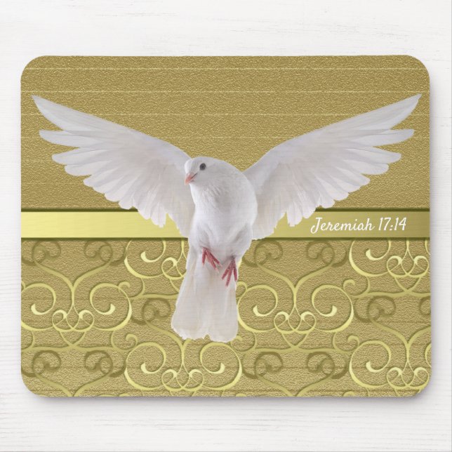 Jeremiah 17:14  Mouse pad (Front)