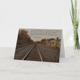 Jeremiah 29:11.  5x7 Card