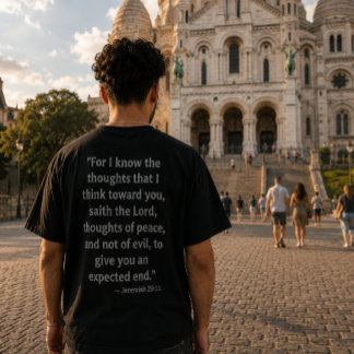 Jeremiah 29:11 Bible Verse T-Shirt