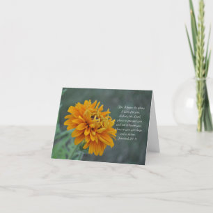 Jeremiah 29:11 card