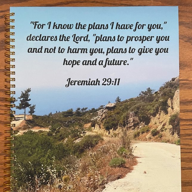 Jeremiah 29:11 Custom Bible Verse Dirt Road Planner (Creator Uploaded)