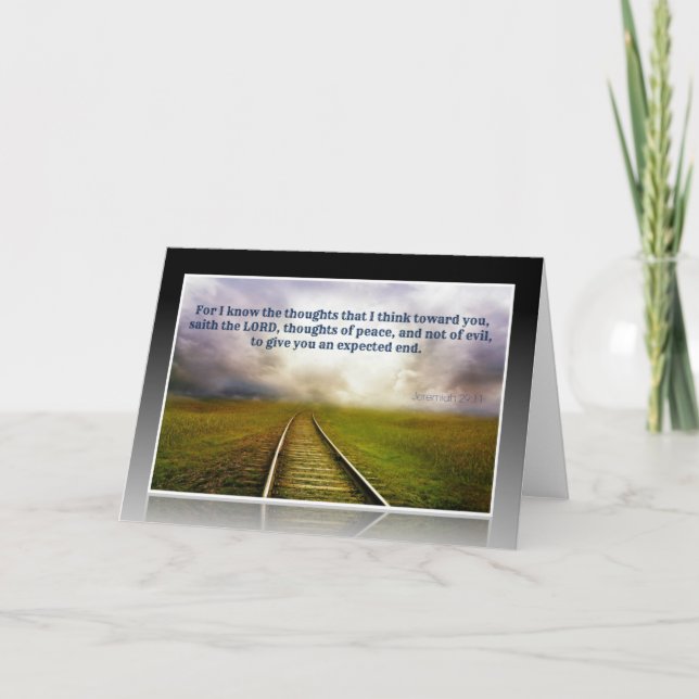 Jeremiah 29:11 - Greeting Card (Front)