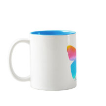 Jeremiah 29:11 Hope Butterfly Two-Tone Mug
