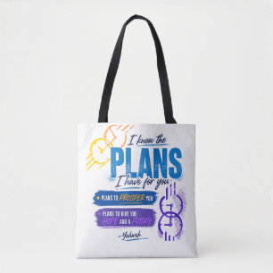 Jeremiah 29:11 Hope. Purpose. Promise. Tote Bag