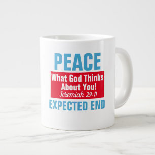 Jeremiah 29:11 - Jumbo Mug