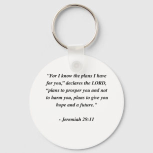 JEREMIAH 29:11 KEY RING