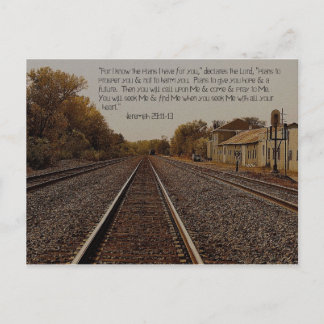 Jeremiah 29:11 Postcard