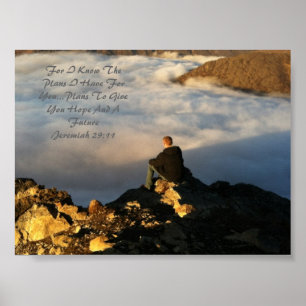 Jeremiah 29:11 poster