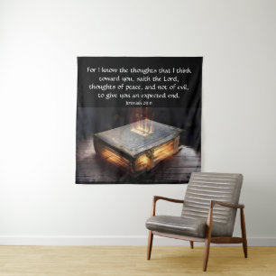 Jeremiah 29:11   tapestry