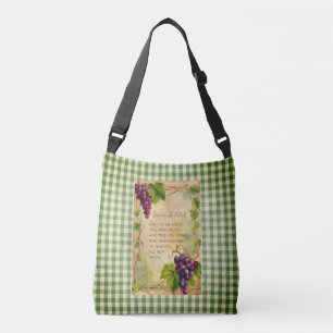 Jeremiah 33:3 Christian Bible Verse Crossbody Bag
