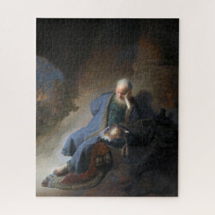 Jeremiah Destruction Jerusalem Bible Rembrandt Jigsaw Puzzle