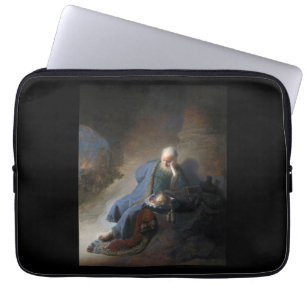 Jeremiah Destruction Jerusalem Bible Rembrandt Laptop Sleeve