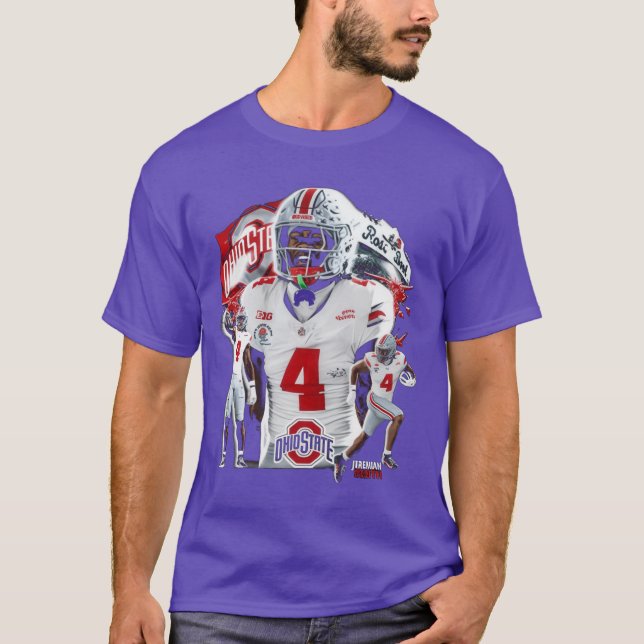 Jeremiah Smith College Flag retro T-Shirt (Front)