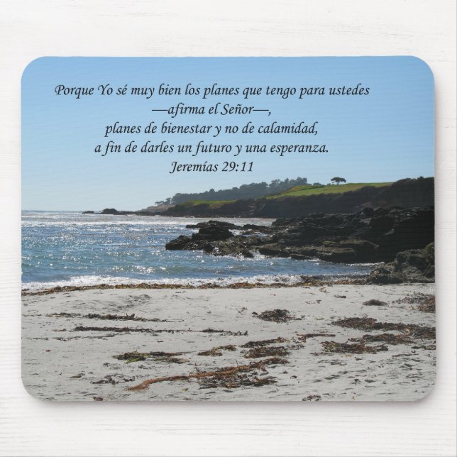 Jeremias 29:11 mouse pad (Front)