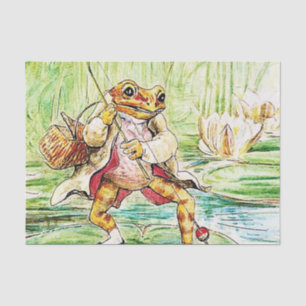 “Jeremy Fisher Catches a Fish” by Beatrix Potter Tissue Paper