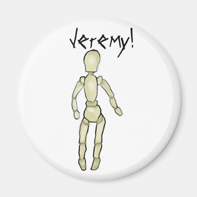 Jeremy Funny Magnet (Front)