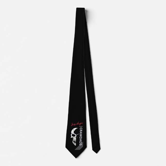 Jerikye and the Crawdads Tie (Front)