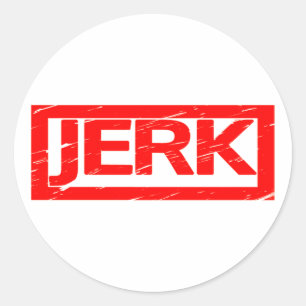 Jerk Stamp Classic Round Sticker