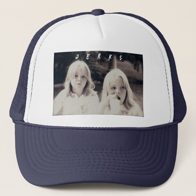 Jerks.   T-Shirt Trucker Hat (Front)