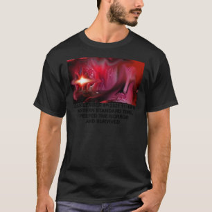 jerma985 I PEEPED THE HORROR AND SURVIVED Premium  T-Shirt