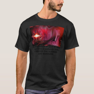 jerma985 I PEEPED THE HORROR AND SURVIVED Premium  T-Shirt