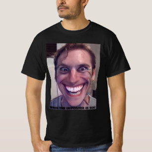 Jerma Sus When the imposter is sus! Amogus Meme T-Shirt