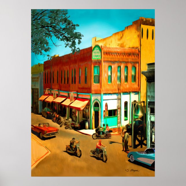 "Jerome AZ"  "Connor Hotel"' Jerome Connor Hotel Poster (Front)