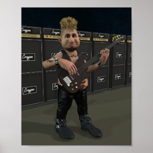 Jerome "Boom" Bloom from the Pnksters Poster