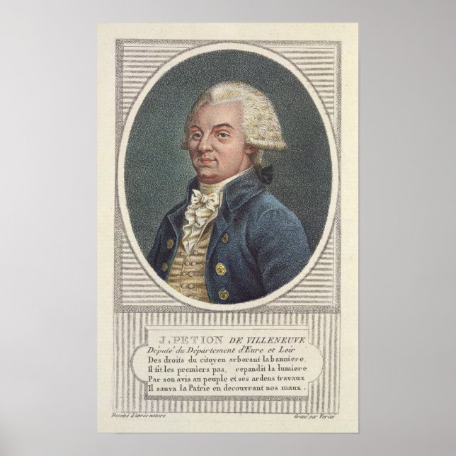 Jerome Petion de Villeneuve Poster (Front)