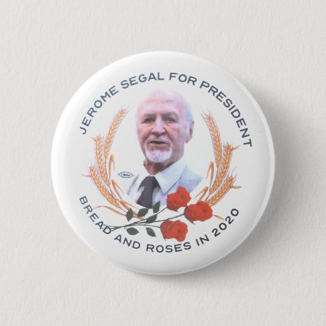 Jerome Segal for President 2020 6 Cm Round Badge (Front)