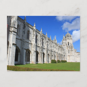 Jeronimos Monastery in Belem, Lisbon, Portugal Postcard