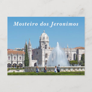 Jeronimos Monastery. Postcard
