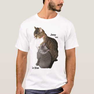 Jerry and Zoe Blue T shirt
