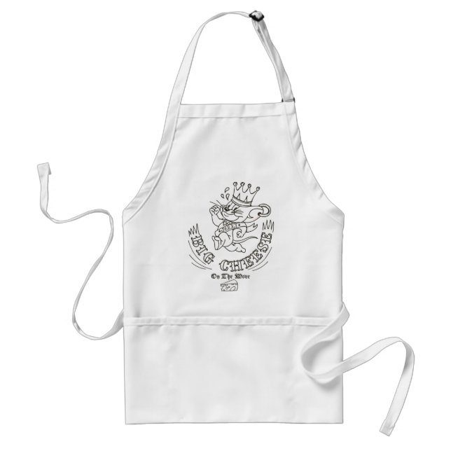 Jerry Big Cheese On The Moon 1 Standard Apron (Front)