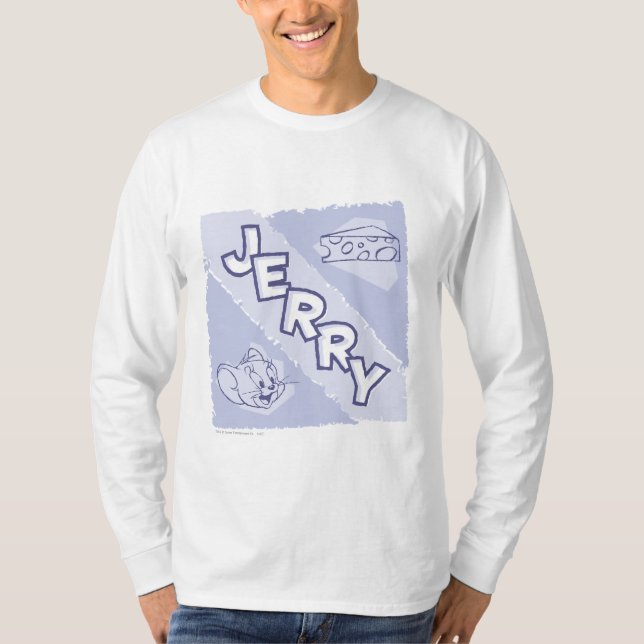 Jerry Blue Cheese Logo T-Shirt (Front)