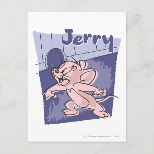 Jerry Blue Postcard (Front)