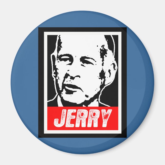 JERRY BROWN MAGNET (Front)