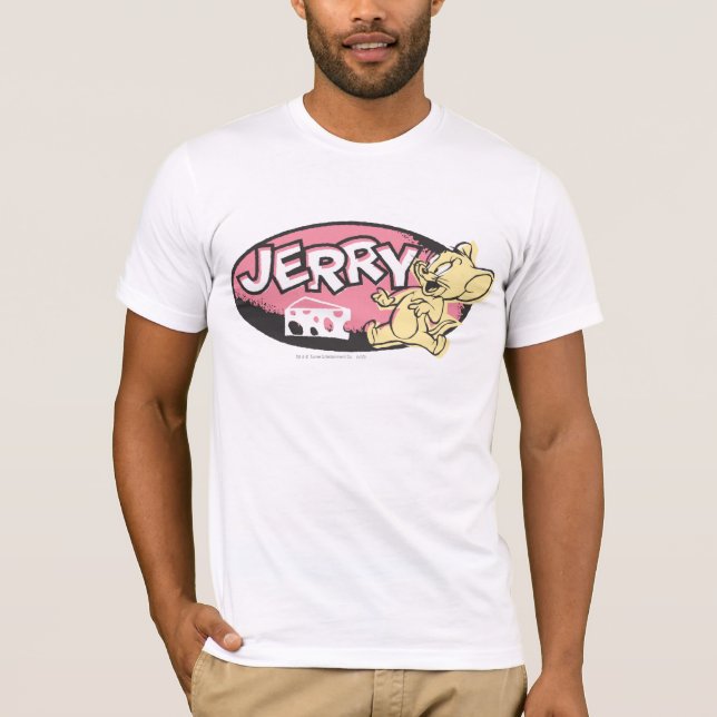 Jerry Cheese Logo T-Shirt (Front)