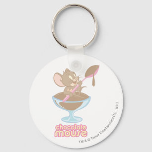 Jerry Chocolate Mouse Key Ring