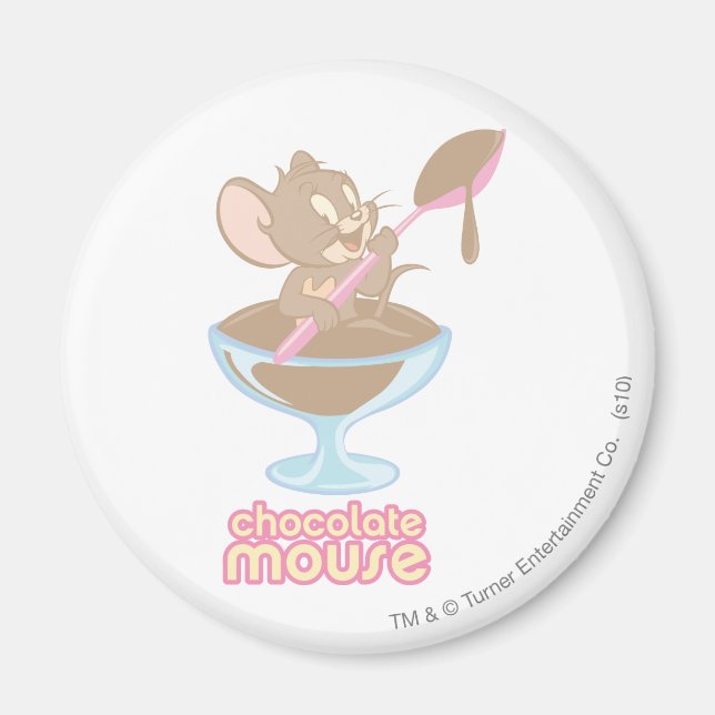 Jerry Chocolate Mouse Magnet (Front)