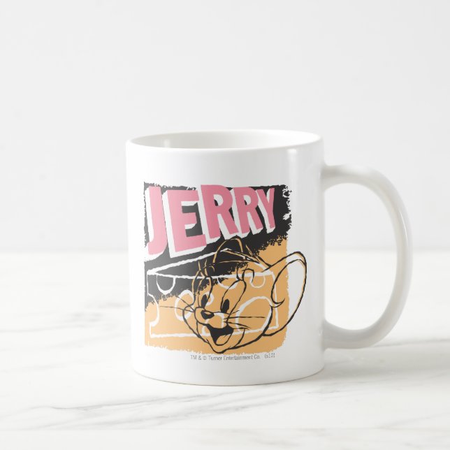 Jerry Face on Cheese Coffee Mug (Right)