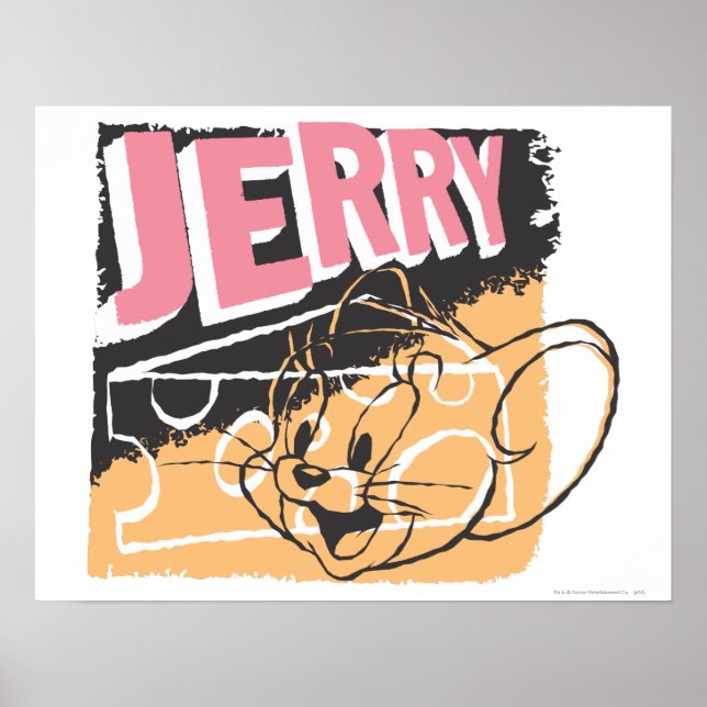 Jerry Face on Cheese Poster (Front)