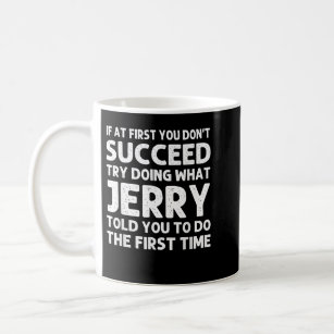 JERRY Gift Name Personalised Birthday Funny Christ Coffee Mug