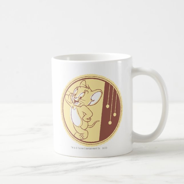 Jerry In Circle Coffee Mug (Right)