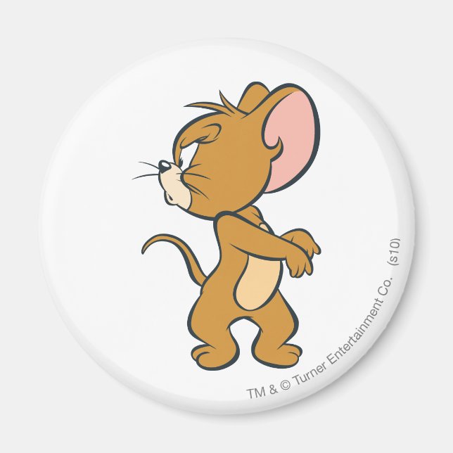 Jerry Looking Back Annoyed Magnet (Front)